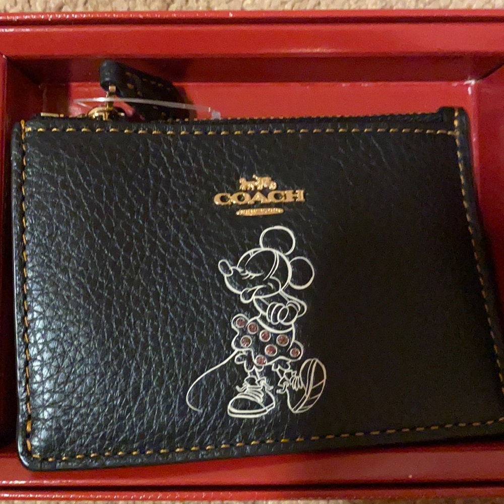 Minnie Mouse coach wallet